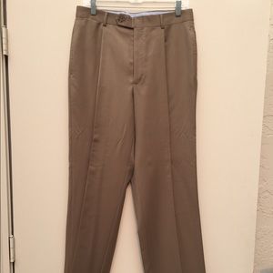 Tommy Hilfiger pleated wool trousers, size 32x31